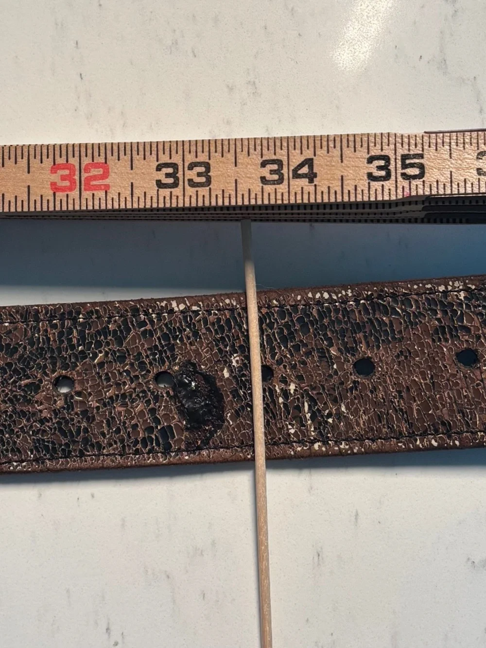 Authentic Vintage studded Rock n Roll Belts, real bread spots